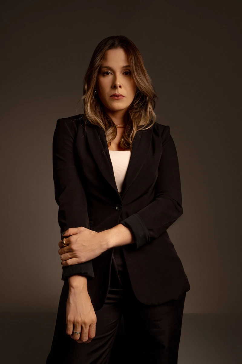 Juliana Mateus em seu consultório